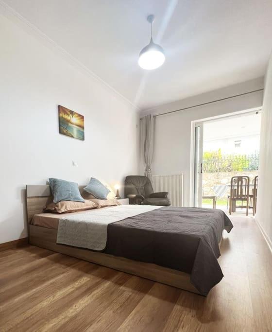 Eva'S Villas 2室温馨庭院拥有私家停车位 Glyka Nera Eksteriør bilde
